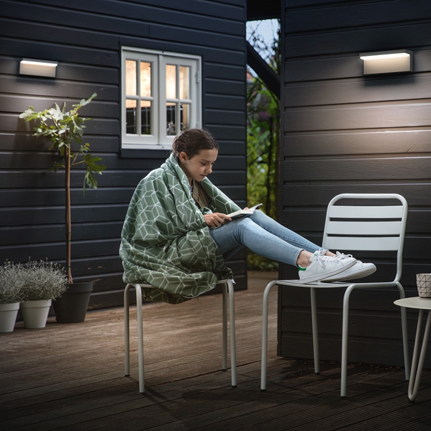 Philips - LED Екстериорен аплик 2xLED/4,5W/230V 2700K IP44