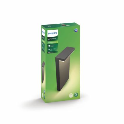 Philips - LED Екстериорна лампа 2xLED/4,5W/230V 2700K IP44