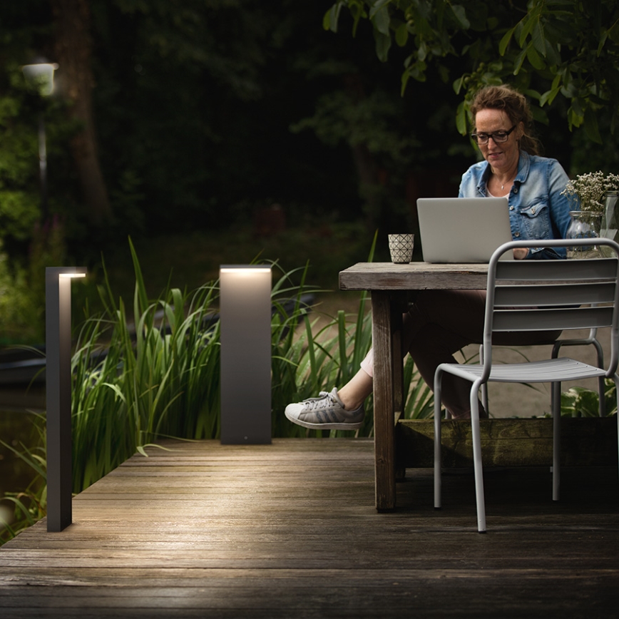 Philips - LED Екстериорна лампа 2xLED/4,5W/230V 2700K IP44