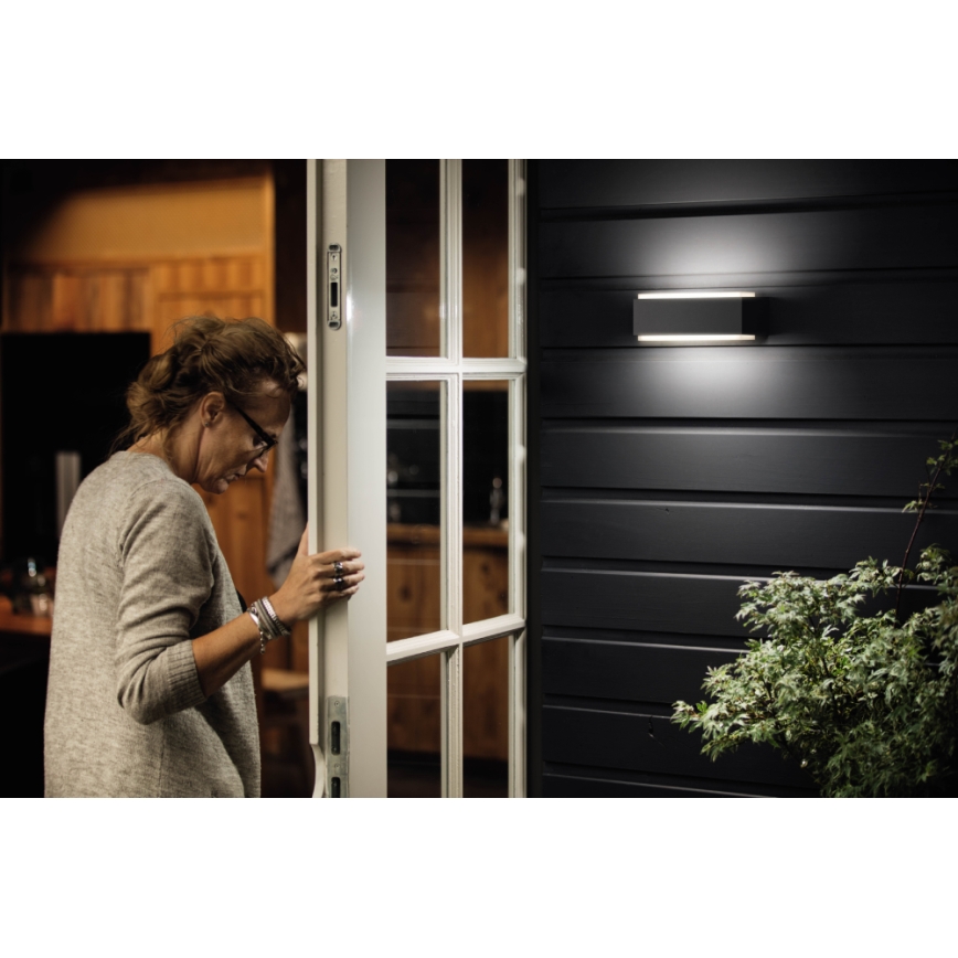 Philips - LED Екстериорен аплик 2xLED/4,5W IP44