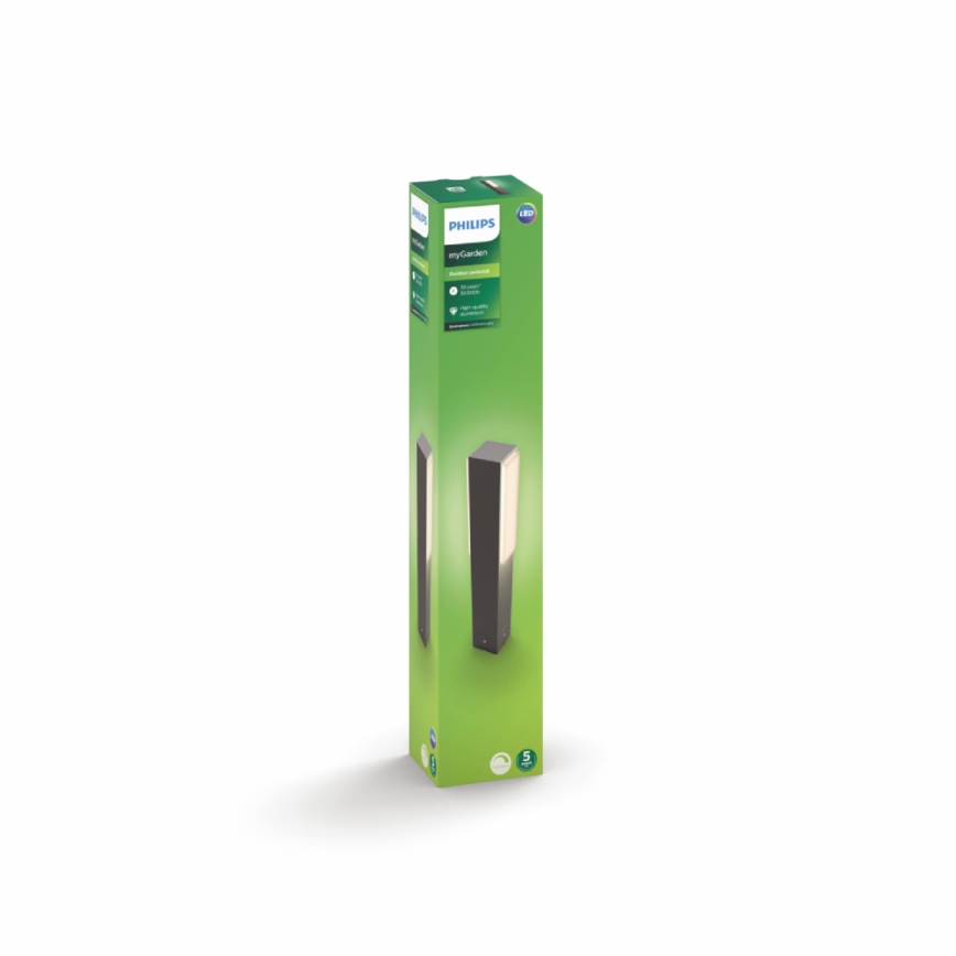 Philips - Екстериорна лампа колона 2xLED/4,5W IP44