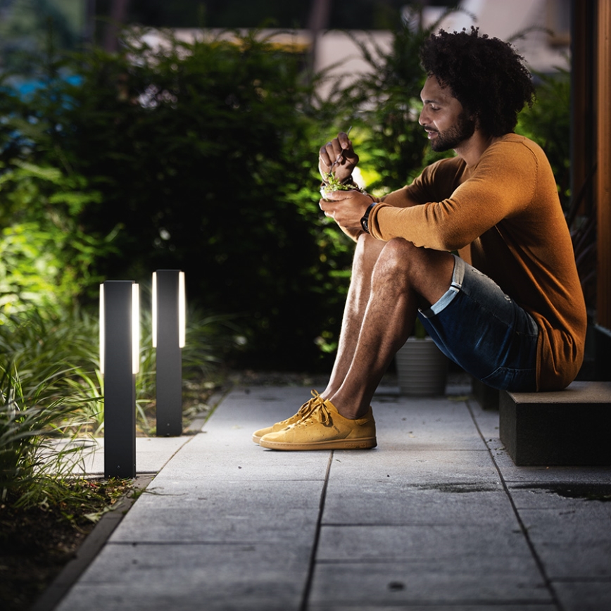 Philips - Екстериорна лампа колона 2xLED/4,5W IP44