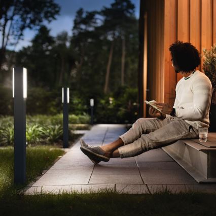 Philips - Екстериорна лампа-колона 2xLED/4,5W IP44