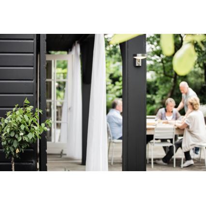 Philips 16491/47/P0 - LED Екстериорен аплик със сензор MYGARDEN COCKATOO 1xLED/8W/230V IP44
