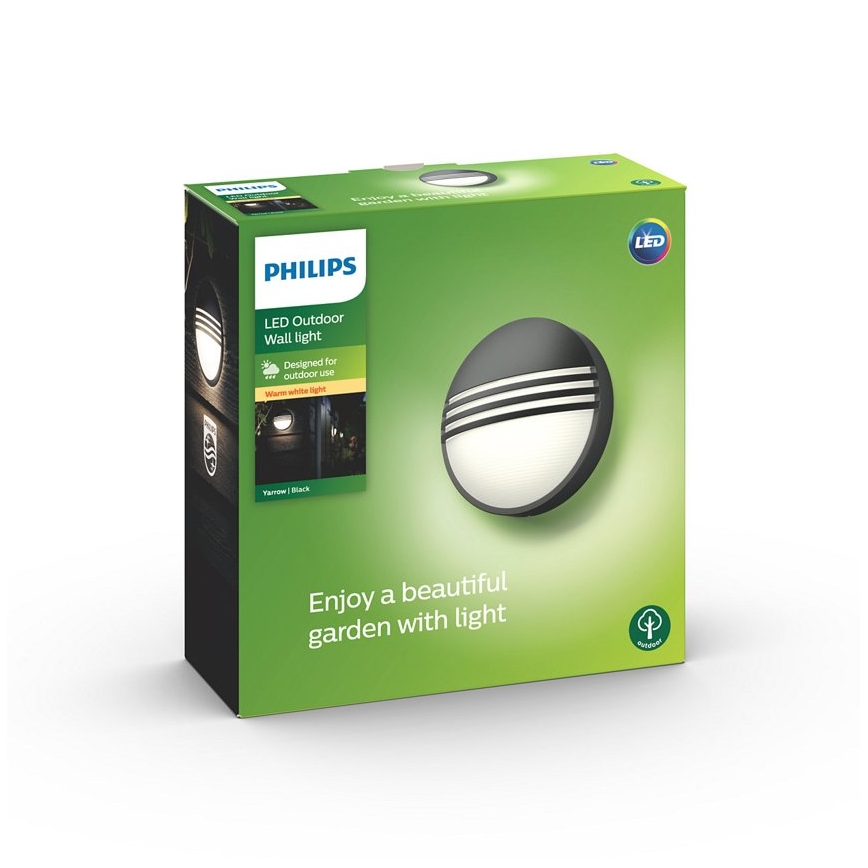 Philips - Екстериорна лампа 1хE27/60W/230V IP44