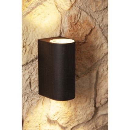 Philips 17102/86/16 - Външна, настенна лампа MYGARDEN NIGHTINGALE 2xGU10/35W IP44