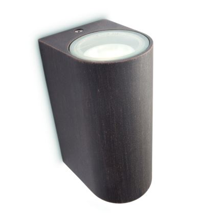Philips - Екстериорна Стенна лампа 2xGU10/35W/230V IP44