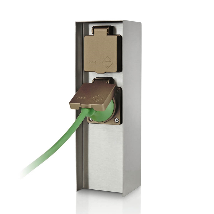 Philips - Екстериорна колона с контакти 230V IP44