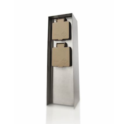 Philips - Екстериорна колона с контакти 230V IP44