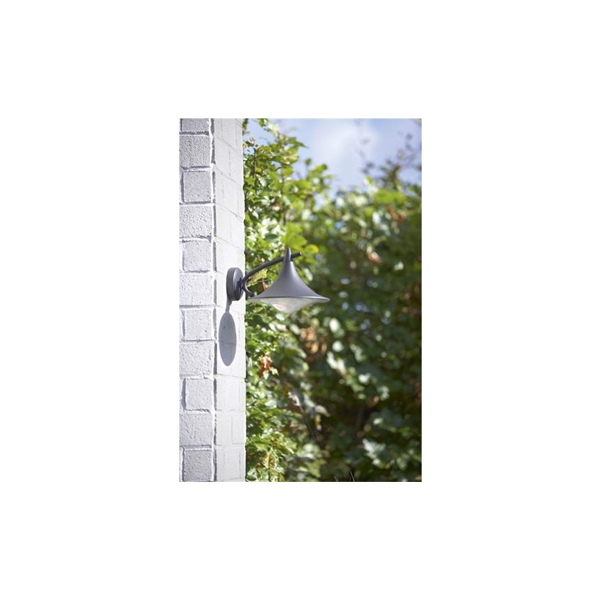 Philips 17207/93/16 - Екстериорна Стенна лампа MYGARDEN CEDAR 1xE27/15W/230V IP44