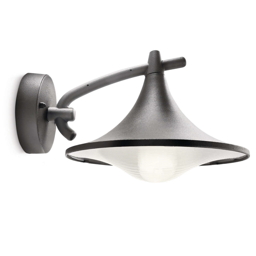 Philips 17207/93/16 - Екстериорна Стенна лампа MYGARDEN CEDAR 1xE27/15W/230V IP44
