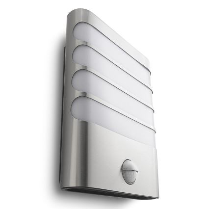 Philips - LED Екстериорен аплик със сензор 1xLED/3W IP44