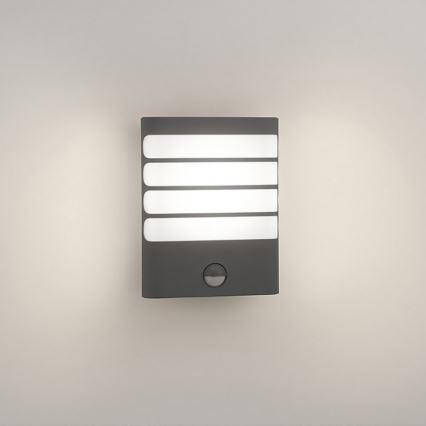 Philips -LED Екстериорен аплик със сензор 1xLED/3W/230V IP44