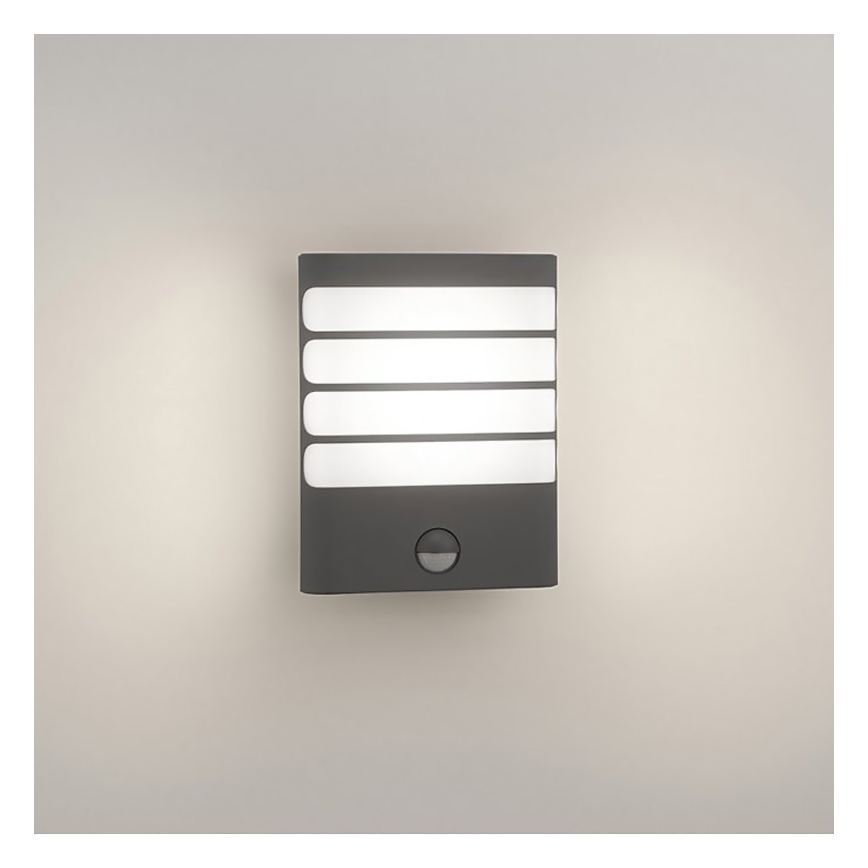 Philips -LED Екстериорен аплик със сензор 1xLED/3W/230V IP44