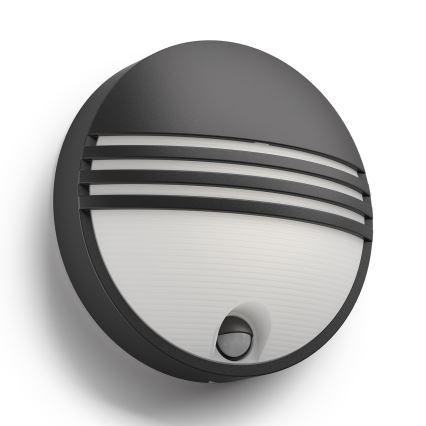 Philips - Външно стенно осветително тяло със сензор LED/6W/230V IP44