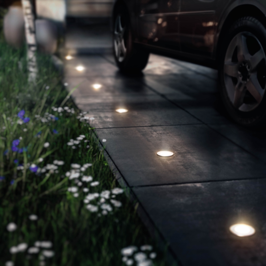 Philips - LED Екстериорна лампа за алея 1xLED/3W/230V