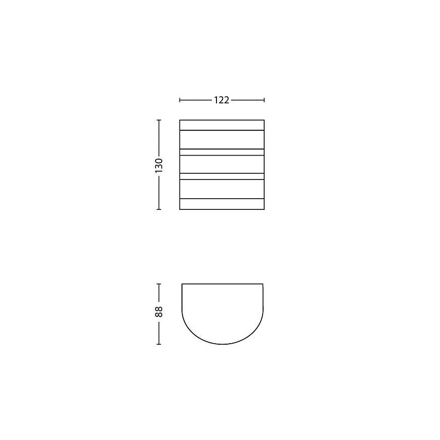 Philips - външно LED осветление LED/3W/230V IP44