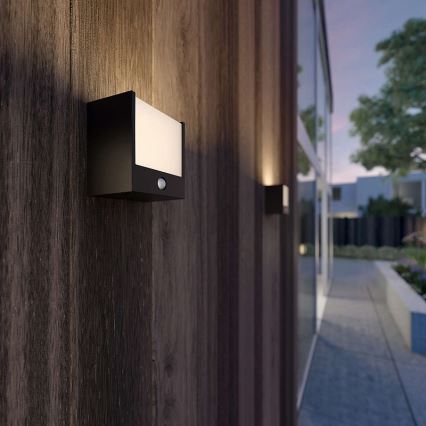 Philips - LED Екстериорен аплик със сензор 1xLED/3,5W IP44