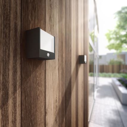 Philips - LED Екстериорен аплик със сензор 1xLED/3,5W IP44
