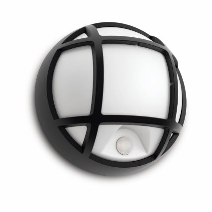 Philips 17319/30/16 - LED Екстериорен аплик със сензор EAGLE 1xLED/3W