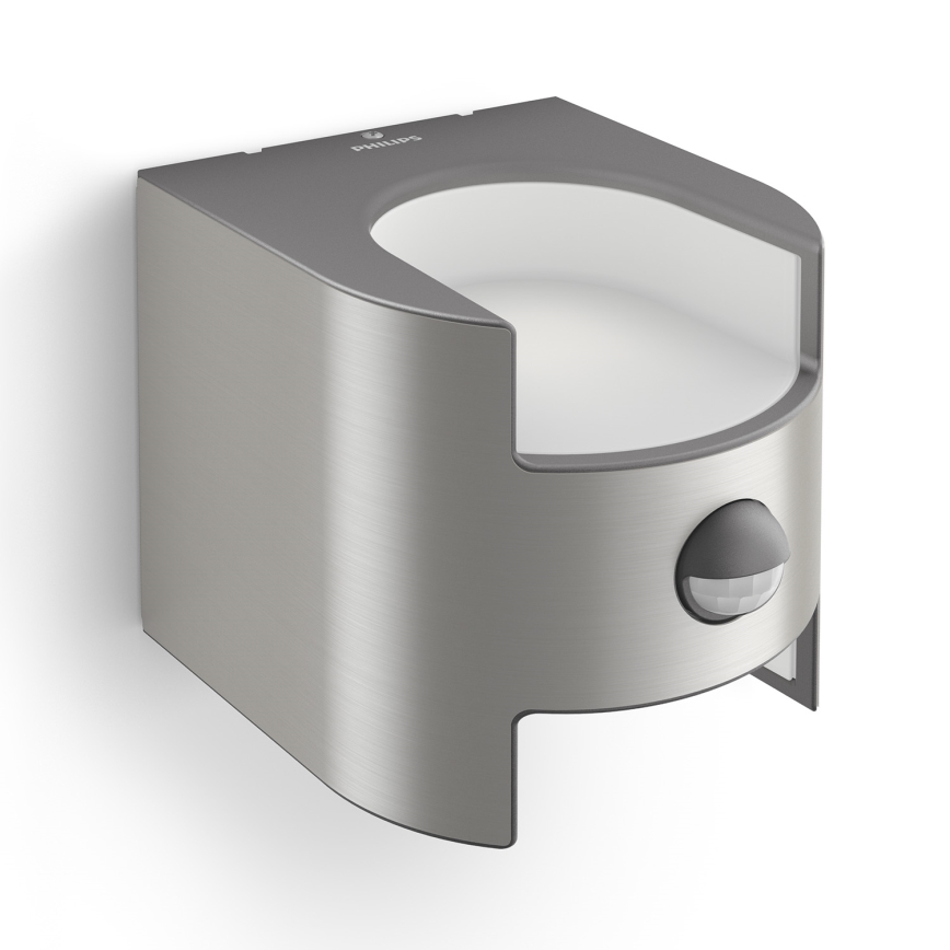 Philips - Екстериорна лампа със сензор 2xLED/4,5W/230V IP44