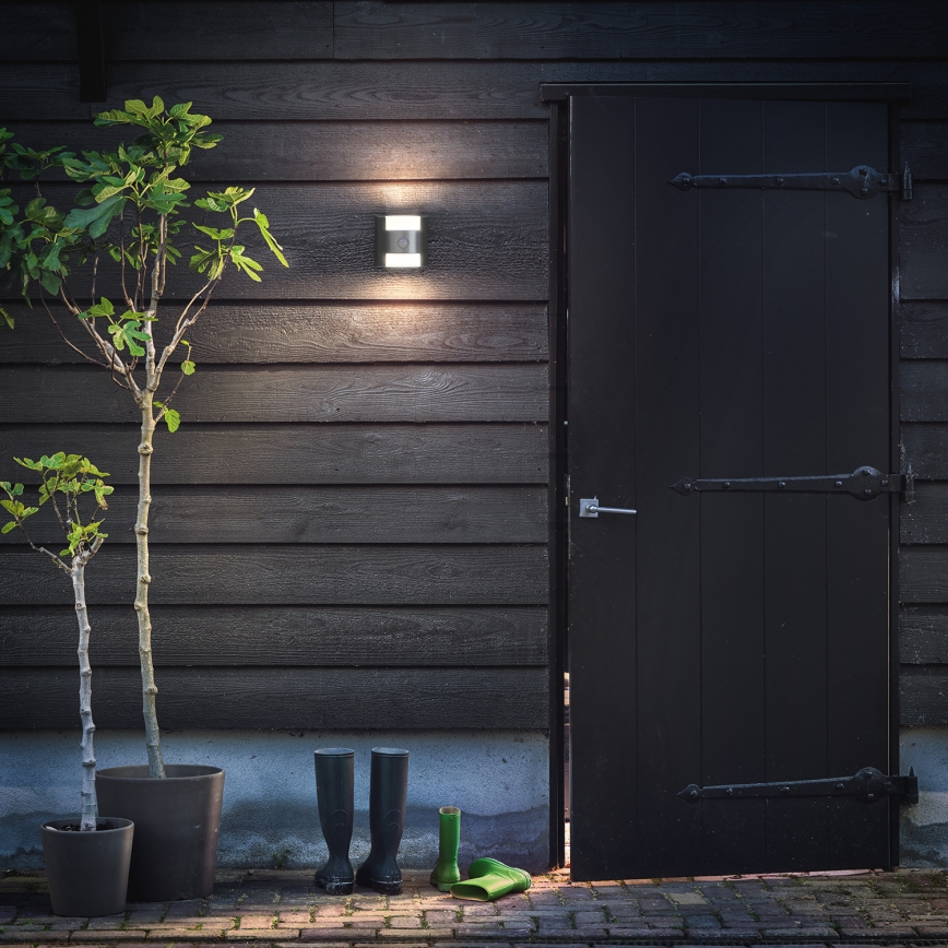 Philips - Екстериорна лампа със сензор 2xLED/4,5W/230V IP44