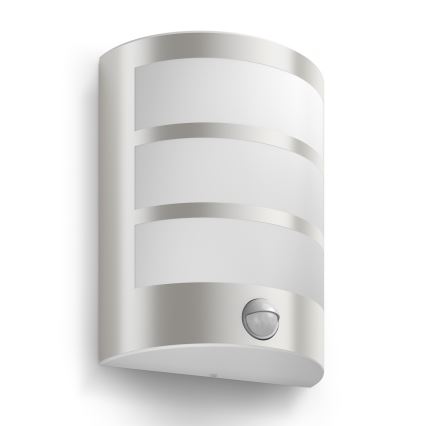 Philips - Екстериорен аплик със сензор 1xLED/6W/230V IP44