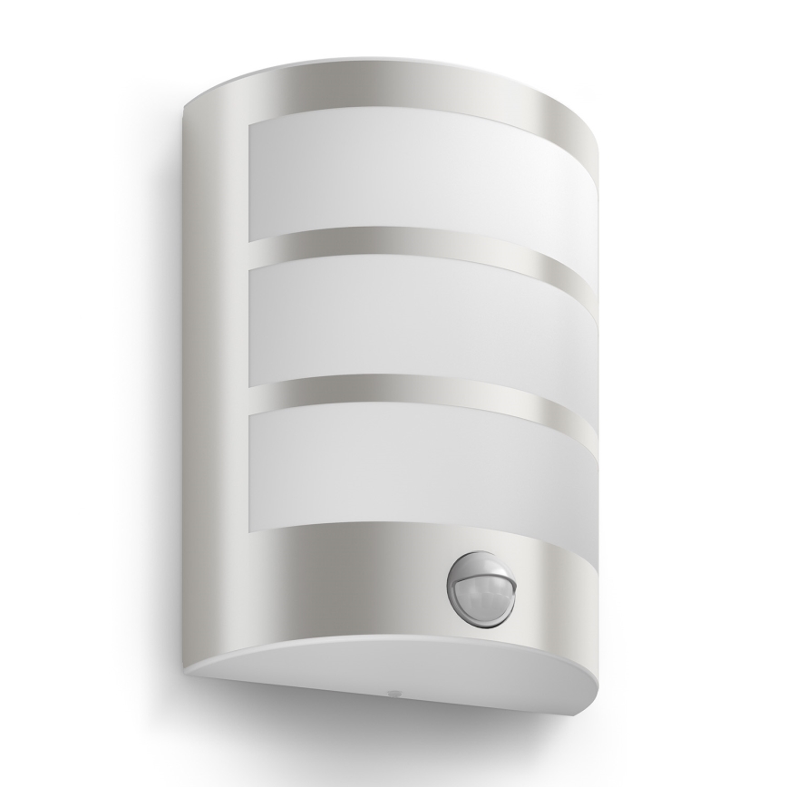 Philips - Екстериорен аплик със сензор 1xLED/6W/230V IP44