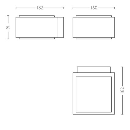 Philips - Екстериорен аплик 1xE27/42W/230V IP44