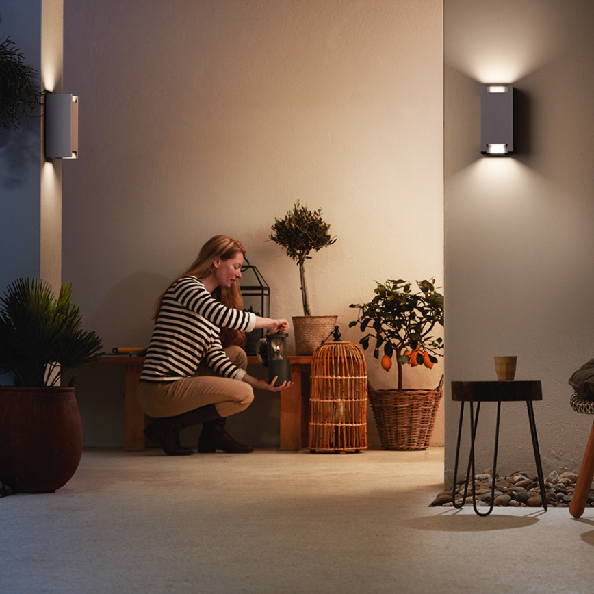 Philips - Екстериорен аплик 2xGU10/5W/230V IP44