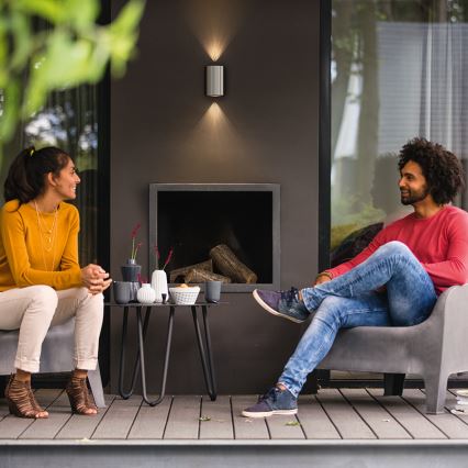Philips - LED Екстериорен аплик 2xLED/4,5W IP44