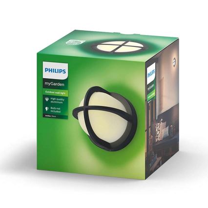 Philips - Екстериорна Стенна лампа 1xE27/42W/230V IP44