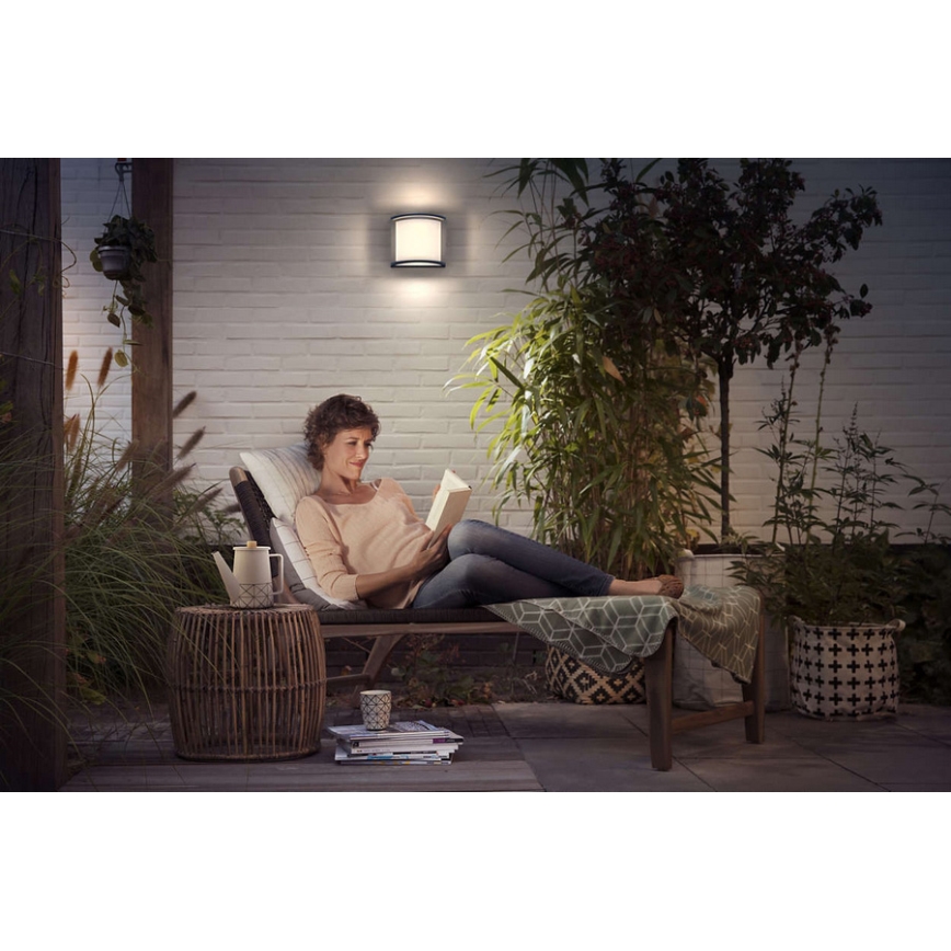 Philips - LED Екстериорен аплик LED/12W IP44
