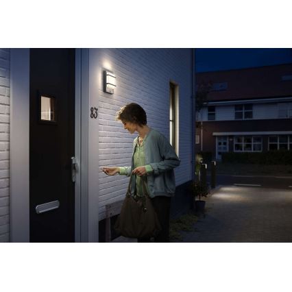 Philips - LED Екстериорен аплик LED/12W IP44