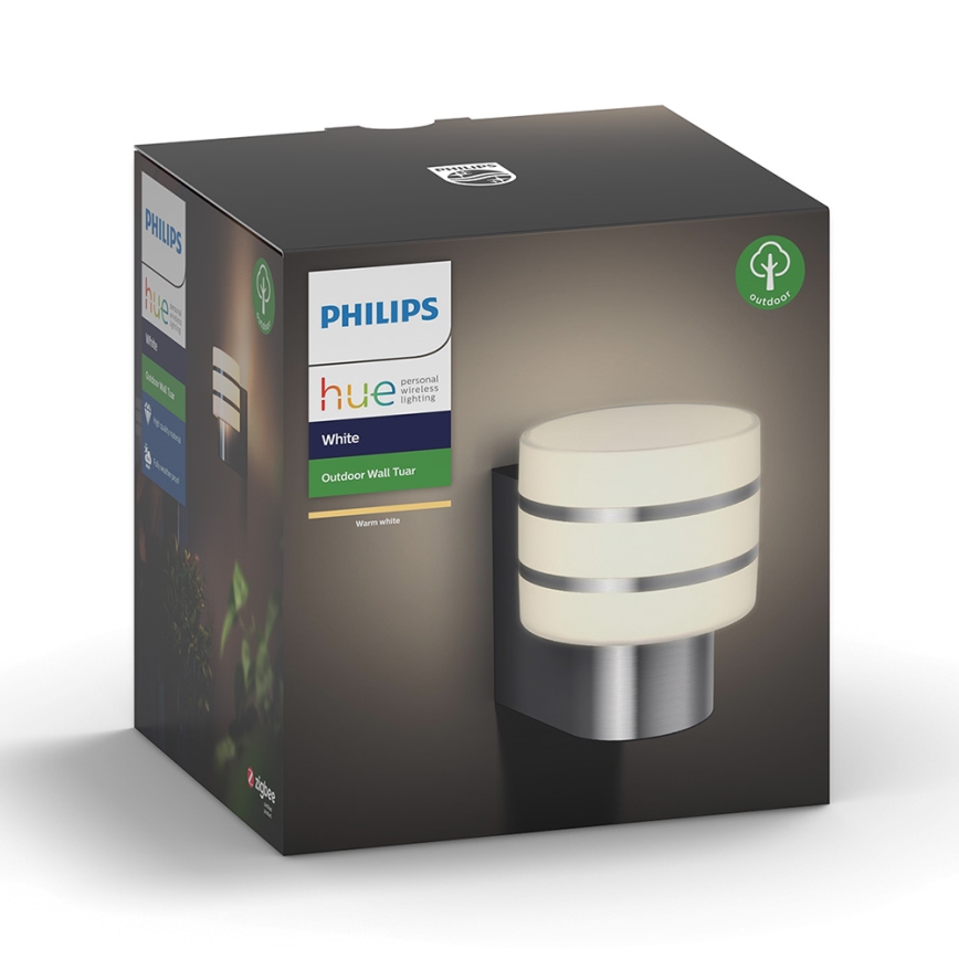 Philips - LED регулируемо външно стенна лампа Hue TUAR 1xE27/9,5W IP44