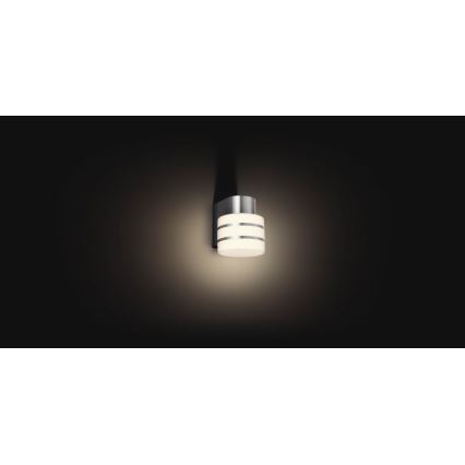 Philips - LED регулируемо външно стенна лампа Hue TUAR 1xE27/9,5W IP44