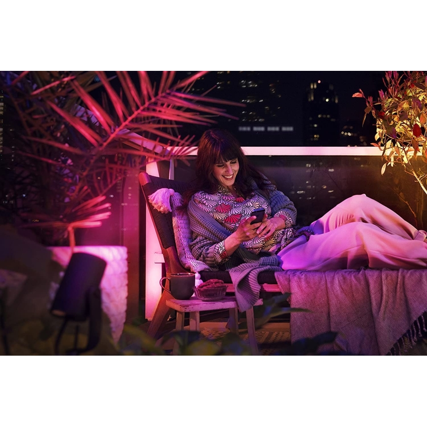Philips - К-кт 3 бр. LED Спотове Hue LILY 3xLED/8W/230V IP65