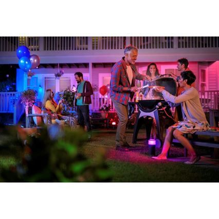 Philips - К-кт 3 бр. LED Спотове Hue LILY 3xLED/8W/230V IP65