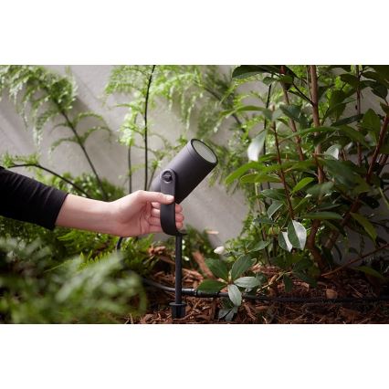 Philips - Удължителен комплект LED RGB екстериорен спот Hue LILY LED/8W/230V IP65