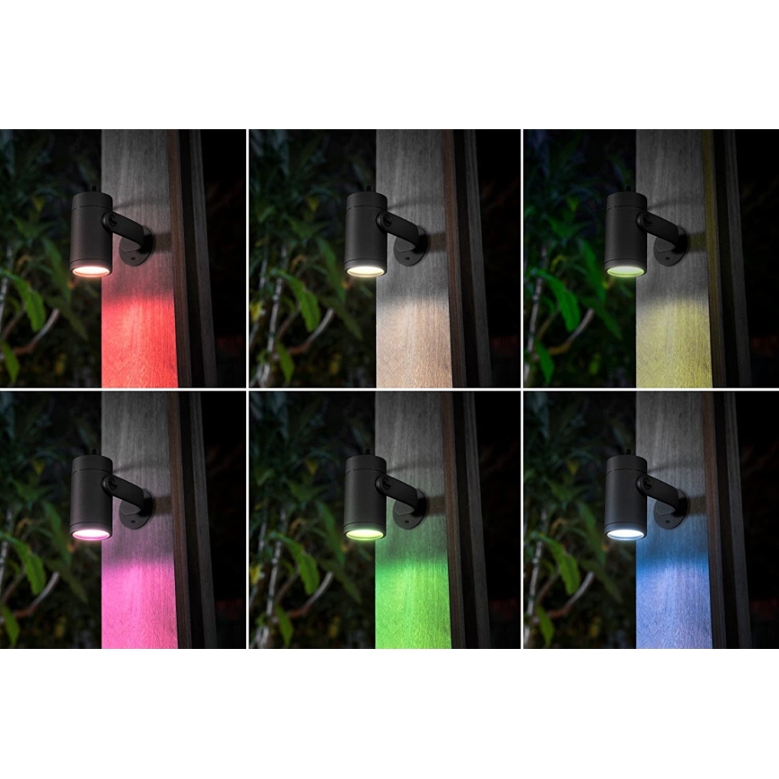 Philips - Удължителен комплект LED RGB екстериорен спот Hue LILY LED/8W/230V IP65