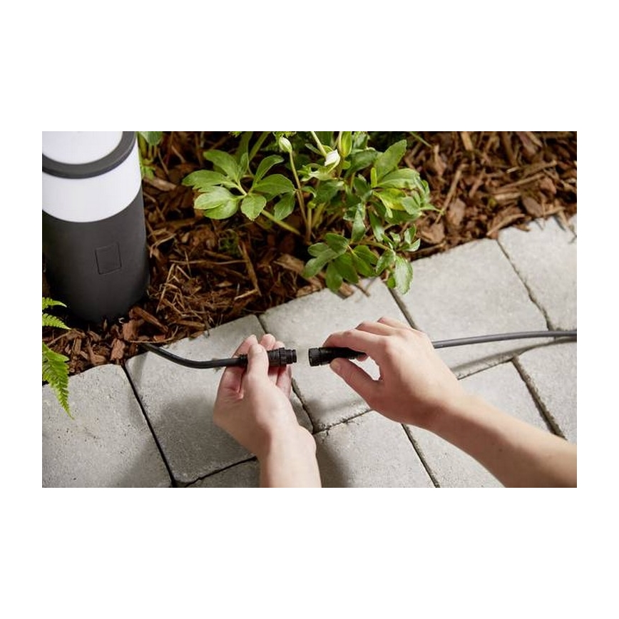 Philips - LED RGB регулируема външна лампа Hue CALLA LED/8W/24V IP65