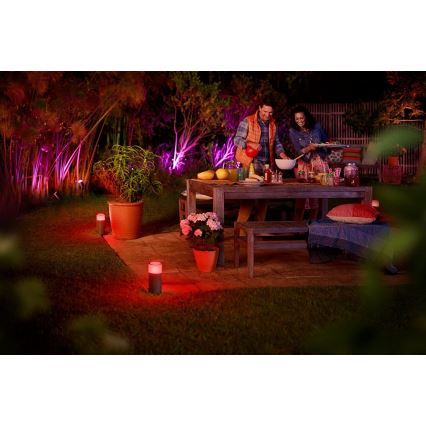 Philips - LED Екстериорен спот Hue LILY LED/8W/230V IP65