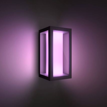 Philips - LED RGBW Димируем екстериорен аплик Hue IMPRESS 2xLED/8W/230V 2000-6500K IP44