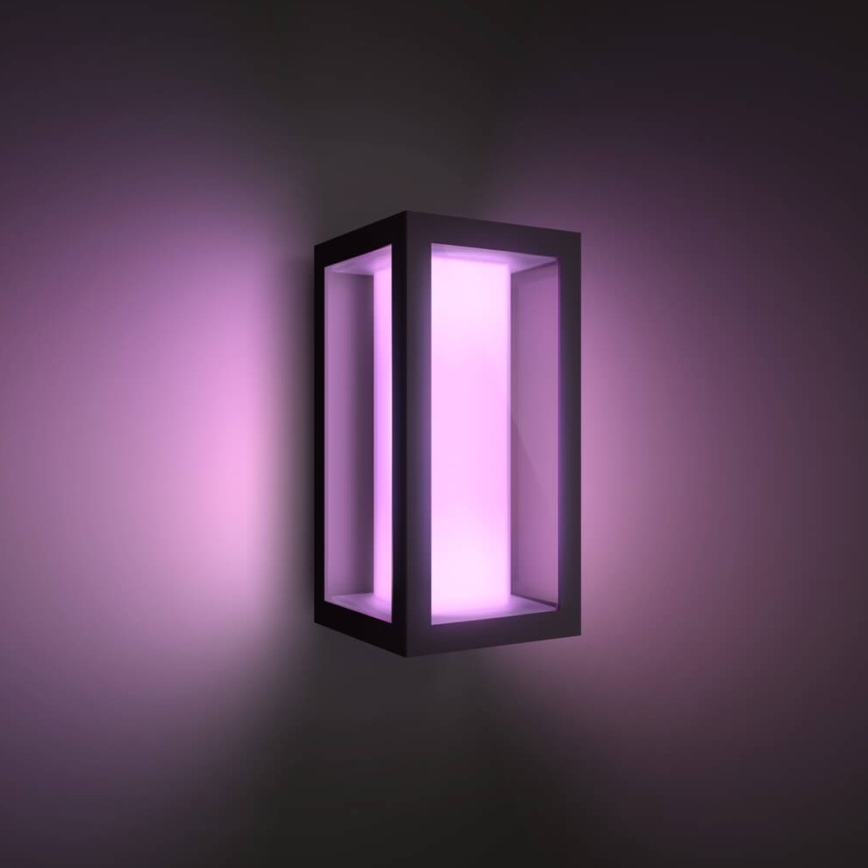 Philips - LED RGBW Димируем екстериорен аплик Hue IMPRESS 2xLED/8W/230V 2000-6500K IP44