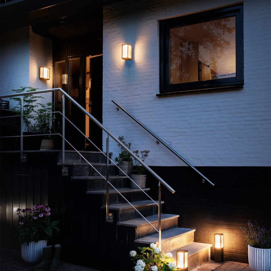 Philips - LED RGBW Димируем екстериорен аплик Hue IMPRESS 2xLED/8W/230V 2000-6500K IP44