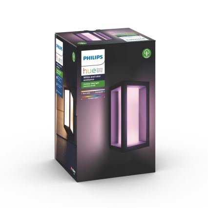 Philips - LED RGBW Димируем екстериорен аплик Hue IMPRESS 2xLED/8W/230V 2000-6500K IP44