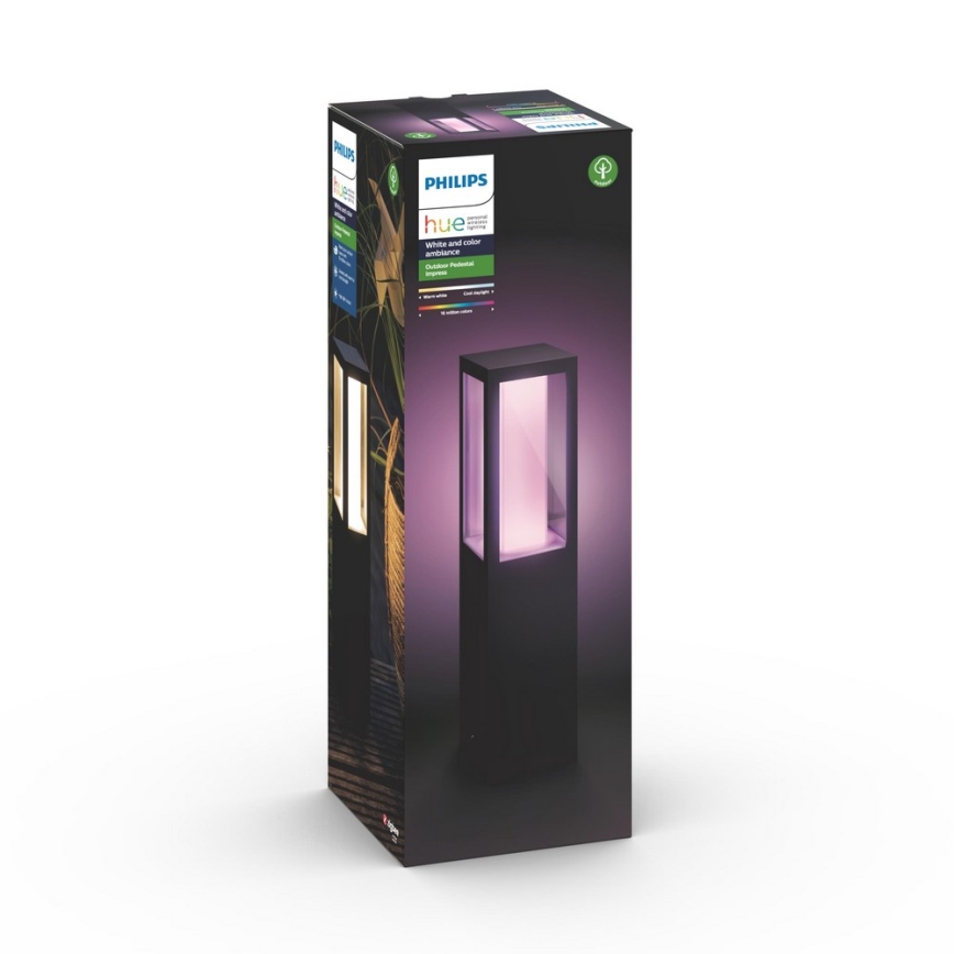 Philips - LED RGBW Димируем екстериорен лампа Hue IMPRESS LED/16W/230V 2000-6500K IP44