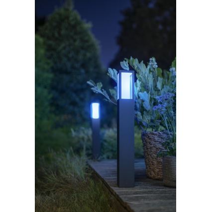 Philips - LED RGB Екстериорна лампа Hue IMPRESS 2xLED/8W/230V IP44
