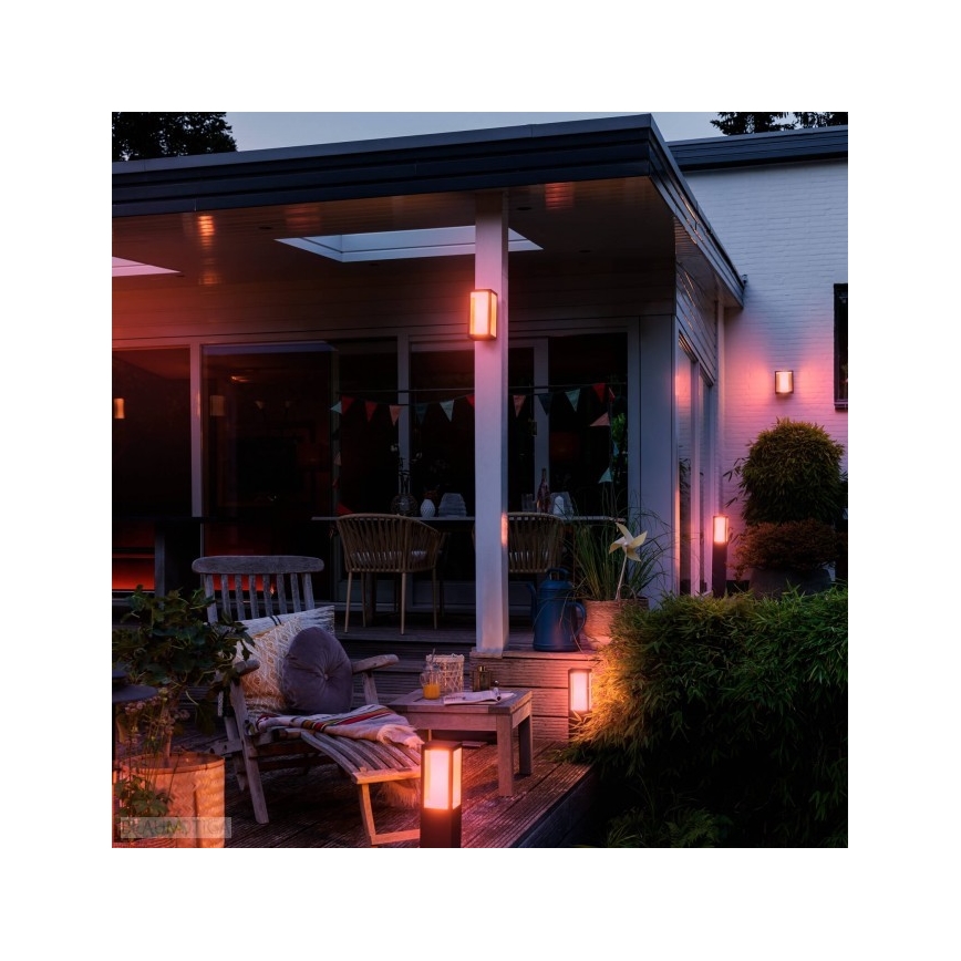 Philips - LED RGBW Димируем екстериорен лампа Hue IMPRESS LED/16W/24V IP44