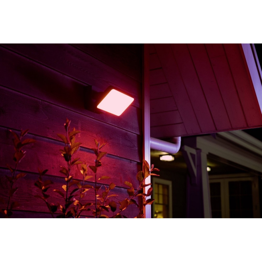 Philips - LED RGBW Димируем екстериорен reflektor Hue DISCOVER 2xLED/15W/230V 2000-6500K IP44